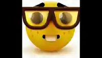 3D Nerd Emoji meme template