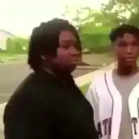 Disappearing kid gif meme template