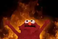 Elmo burn meme template