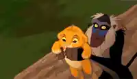 Lion king yeet meme template