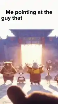 Me pointing at the guy that x meme template