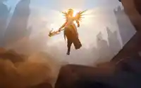 Mercy Saves a Person meme template