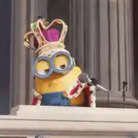Minion Mic Drop meme template