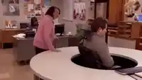 Ron Swanson ignoring lady meme template