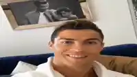 Ronaldo Drinking meme template