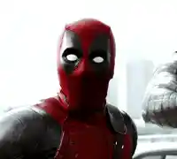 Shocked Deadpool meme template