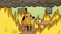 This is Fine Animated Template meme template