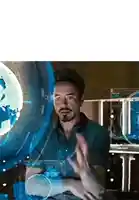 Tony discovers a new element meme template