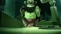 Toy Story 3 monkey waiting meme template