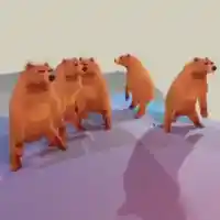 Vibing bears meme template