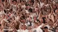 crowd cheering meme template