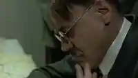 hitler taking off glasses meme template