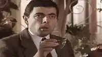shocked mr bean meme template