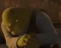 shrek rizz meme template