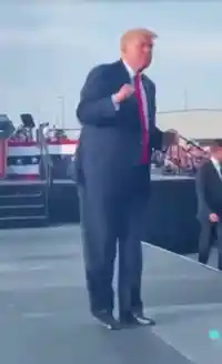 trump dancing meme template