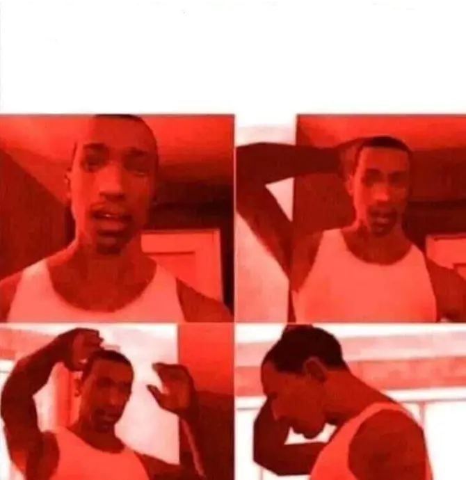 GTA mental breakdown meme template