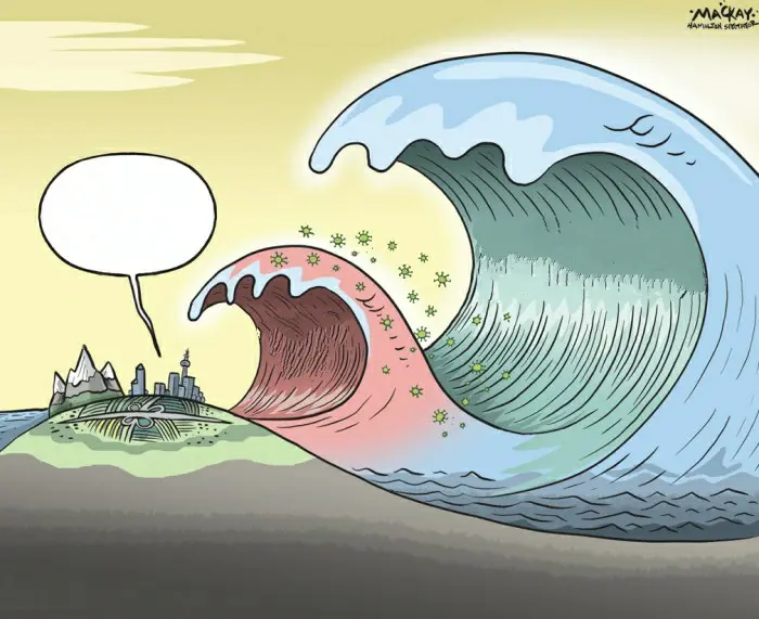 big ass Wave meme template