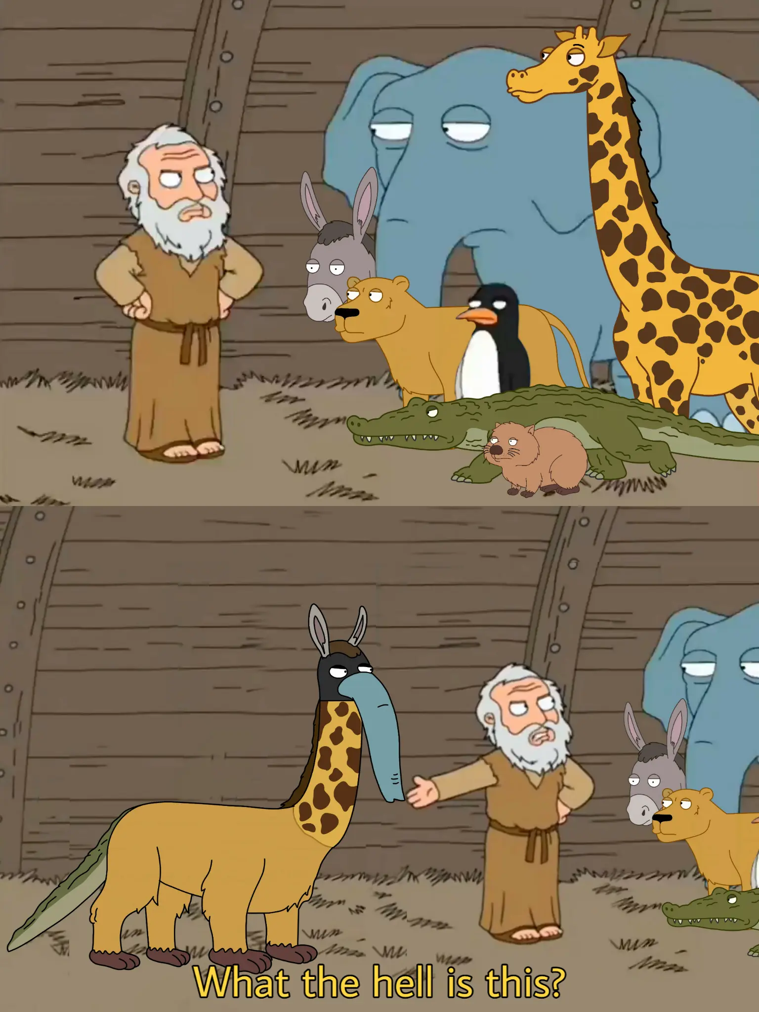 too many animals meme template