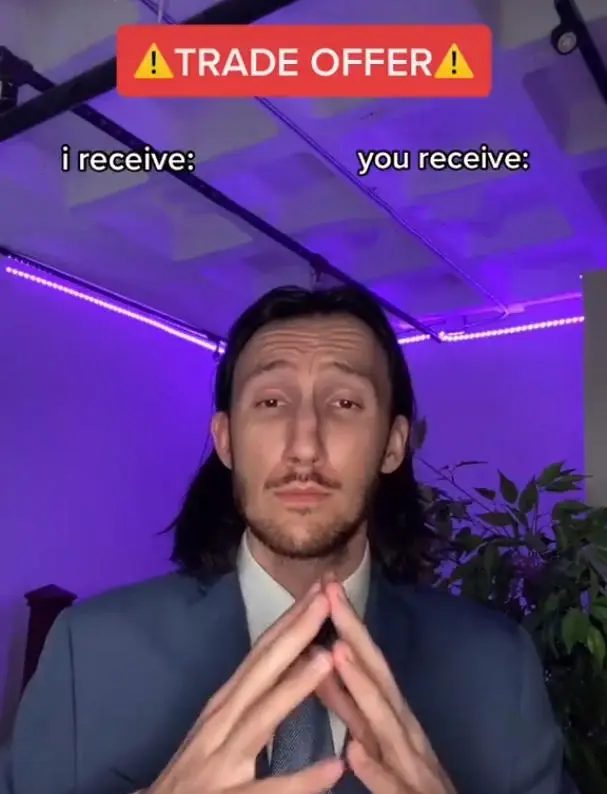 Trade Offer meme template
